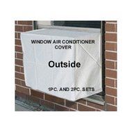 Window air conditioner covers - PremierAcCovers - Outside Window/thru Wall Cover to keep out the cold- 21W,15H...