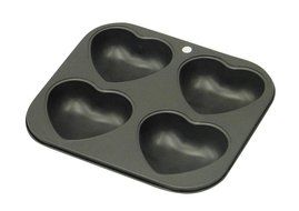Parukinzoku rubbing high clean coat Heart cake baked type 4 inch drives D-195