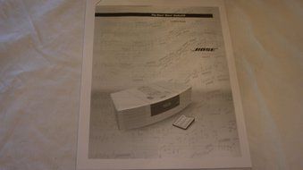 Bose Wave Radio/cd Player White in Color N9