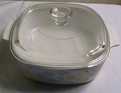 Corning Pastel Bouquet 2.5 Qt. Casserole with Lid