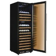 Koolatron WC160DZ Koolatron 121 Bottle Elite Series Wine Cellar, Black/Silver N2