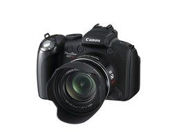 Canon PowerShot SX1IS 10 MP CMOS Digital Camera with 20x Wide Angle Optical Image Stabilized Zoom and 2.8-inch... N4