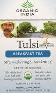 Organic India Tulsi India Breakfast Tea, 18 Count N2