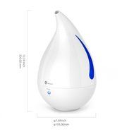 Cool Mist Humidifier, TaoTronics Ultrasonic Air Humidifers with One Touch Control, Low Water Protection, Waterdrop... N8