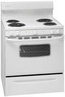 Frigidaire FFEF3009PW30" White Electric Coil Range