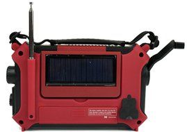Kaito KA500L 4-Way Powered Emergency AM/FM/SW NOAA Weather Alert Radio with Solar,Dynamo Crank,Flashlight and... N34