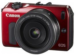 Canon EOS-M Mirrorless Digital Camera With EF-M 18-55MM, 22Mm STM Lenses with 90EX Flash with Mount Adapter EF-EOS... N10