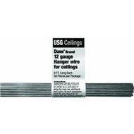 USG INTERIORS 207535 50PK 6-Feet 12-Gauge Hang Wire by USG Interiors