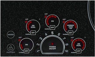 LG 36" Stainless Steel Electric Smoothtop Cooktop LCE3681ST