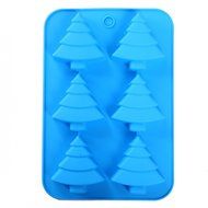 HDE Christmas Tree Party Novelty Silicone Jello Chocolate Mold Ice Cube Tray