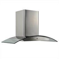 CAVALIERE 36" Wall Mounted Stainless Steel / Glass Kitchen Range Hood 860 CFM AP238-PSD-36