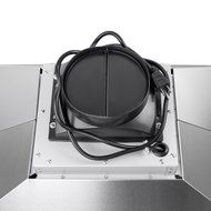 AKDY 30" Modern Kitchen Stainless Steel Island Mount Quiet Noise Reduce Design Cooking Fan Touch Control Range...