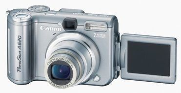 Canon Powershot A620 7.1MP Digital Camera with 4x Optical Zoom N4