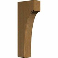 Ekena Millwork BKTW02X04X10CVGM 1 3/4-Inch W by 4-Inch D by 10-Inch H Clarksville Bracket, Mahogany by Ekena Millwork