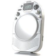 1 - AM/FM Stereo Shower Radio with CD, Vertical-loading CD player, AM/FM stereo receiver with digital frequency...