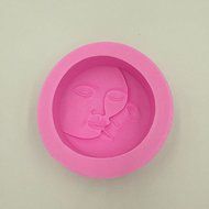 Anyana Sun and Moon Lover Kiss Silicone Fondant Mold Cake Decorating Pastry Gum Pastry Tool Kitchen Tool Sugar... N2