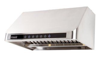 30" SokoAir SK-UB18 STAINLESS STEEL UNDER CABINET/WALL MOUNTED RANGE HOOD