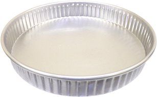 Allied Metal CPF6X2 Hard Aluminum Fluted Cake Pan, Straight Sided, 6 by 2-Inch