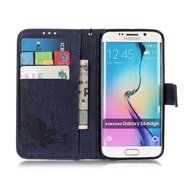 Samsung Galaxy S7 Edge Case, UNEXTATI Wallet Case for Samsung Galaxy S7 Edge, PU Leather Case with Wrist strap... N349