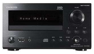 ONKYO Network CD Receiver hi-res sound source corresponding silver CR-N765 (B)