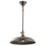 Kichler 42585OZ 1-Light Semi Flush Pendant by Kichler