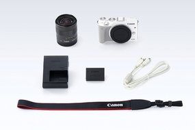 Canon EOS M3 Mirrorless Camera Kit with EF-M 18-55mm Image Stabilization (IS) STM and EF-M 55-200mm Image Stabilization... N20