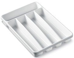 GHMZ Silverware Tray 12.9&quot;*9&quot;*1.8&quot;,White