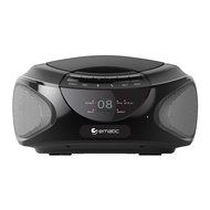 Ematic EBB9224BK CD Bluetooth Boombox (Black) N4