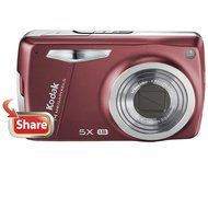 Kodak Easyshare M575 14 MP Digital Camera with 5x Wide Angle Optical Zoom and 3.0-Inch LCD (Flame Red) N2