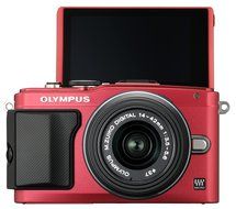 Olympus Mirrorless SLR E-PL6 Body Only (Red) - International Version N73