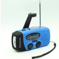 iRonsnow IS-088 Dynamo Emergency Solar Hand Crank Self Powered AM/FM/NOAA Weather Radio, LED Flashlight, Smart... N7