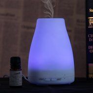 E-Diffuser Smart Aroma Essential Oil Diffuser&ndash; Bluetooth App Control Ultrasonic Cool Mist Humidifier with Timer... N7