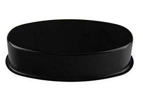 Non-stick Black Aluminum Alloy Cheese Cake Pan Dish / Cake Mold ,Elliptic Mold