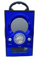 Rider Portable SD/USB Digital Speaker Multimedia Music Boombox Player-900R Blue N2