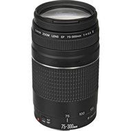 Canon EOS REBEL T6 DSLR Camera + Canon EF-S 18-55mm IS II Lens + Canon EF 75-300mm III Lens + 0.43X Wide Angle... N6