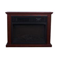 Ainfox 1500w Embedded Insert Quartz Infrared Electric Fireplace Heater 3 Color Flame Remote Control Wood Cabinet N7