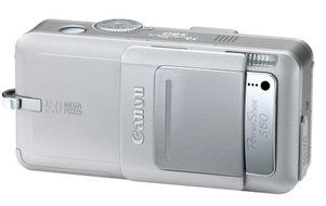 Canon Powershot S60 5MP Digital Camera with 3.6x Optical Zoom N2