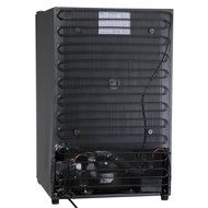 KingsBottle 21 Can Mini Bar Fridge with Glass Door, Black N3