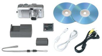 Canon Powershot S60 5MP Digital Camera with 3.6x Optical Zoom N4