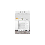 Summit ALB651LSSHH 24&quot; Built In Undercounter Refrigerator with Cycle Defrost, Front Lock and