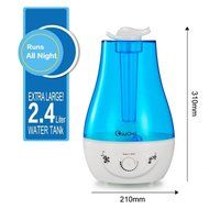 GlazOrel Cool Mist Humidifier - Premium Humidifying Unit with Whisper-quiet Operation, Automatic Shut-off, and... N4