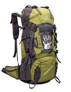 SB@Professional Waterproof Outdoor Sport Camping Hiking Travelling Backpack 60L , green N6