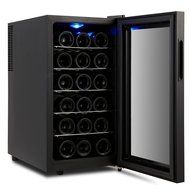 18 Bottle CounterTop Wine Cooler, Kalamera Freestanding Thermoelectric Refrigerator with Digital Temperature Display N2