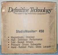 Definitive Technology StudioMonitor 450 Speakers (Pair, Black) (Discontinued by Manufacturer)