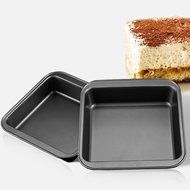 Meleg Otthon Professional Deep Dish 9 Inch Square Bread Cake Pans ,Heavy Duty Baking Pans Tray ,Square Bakeware... N2