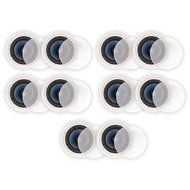 Blue Octave LC82 In Ceiling 8" Speakers Home Theater Surround Sound 2-Way Speaker 5 Pair Pack