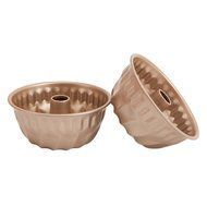 MyLifeUNIT 4 Inch Kugelhopf Mold, Non Stick Bundt Pan