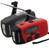 iRonsnow IS-088 Dynamo Emergency Solar Hand Crank Self Powered AM/FM/NOAA Weather Radio, LED Flashlight, Smart... N20