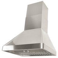 KOBE Range Hoods RAX9548SQB-DC24-1 Contemporary Brillia 48" Wall Mount Range Hood, 3-Speed, 680 CFM, LED Lights...