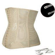 Junlan Waist Trainer Cincher Tummy Slimmer Breathable Shapewear Girdle N3